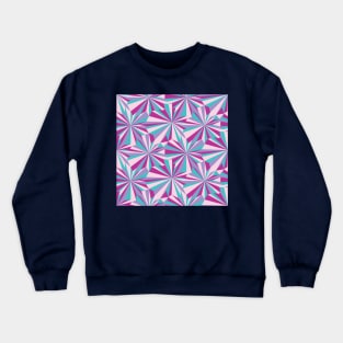 Retro Abstract Colorful Geometry Crewneck Sweatshirt